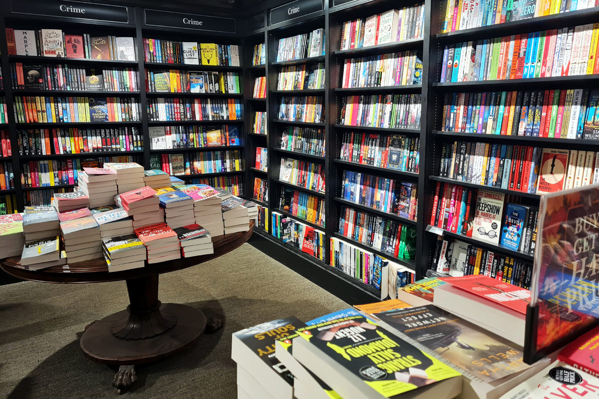 Buchhandlung Waterstones in Amsterdam